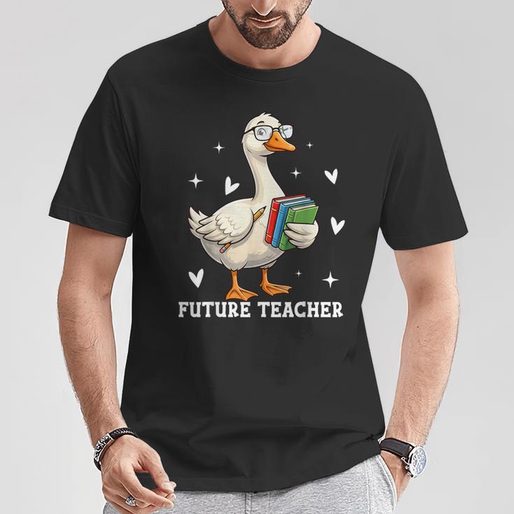 Cute Goose I Love Future Teacher Reading Books T-Shirt Unique Gifts Cute Goose I Love Future Teacher Reading Books T-Shirt Unique Gifts