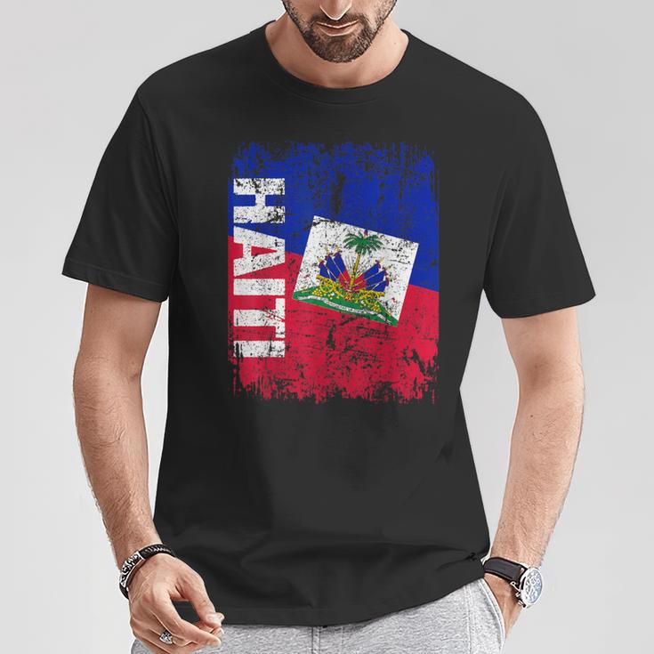 Damen Herren Kinder Haiti T-Shirt Lustige Geschenke