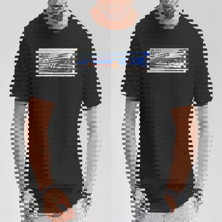 Ddr東ドイツベルリン列車消印sovi8プロパガンダ。 Tシャツ 面白い贈り物