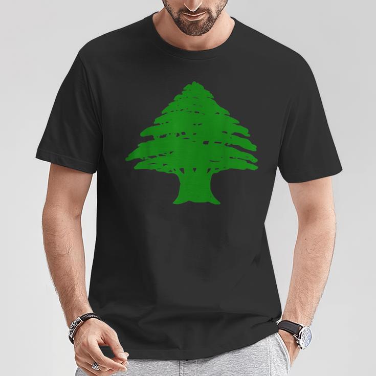 De La Bandera Del Líbano Orgullo Libanés Beirut Líbano Camiseta unisex Regalos divertidos