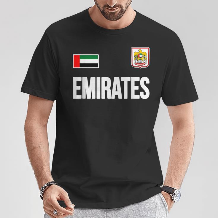 De Los Emiratos Árabes Unidos Regalo De La Bandera De Los Emiratos Camiseta unisex Regalos divertidos