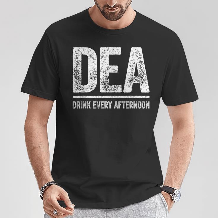 Dea Drink Every Afternoon シャツ 面白い メンズ レディース ドリンク Tシャツ 面白い贈り物