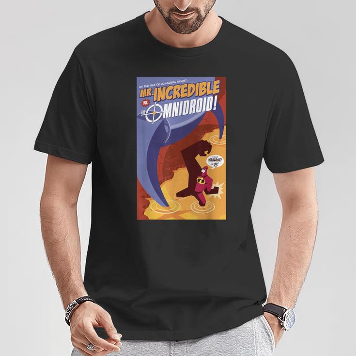 Disney Pixar The Incredibles Omnidroid Comic Book Cover T-Shirt Unique Gifts Disney Pixar The Incredibles Omnidroid Comic Book Cover T-Shirt Unique Gifts