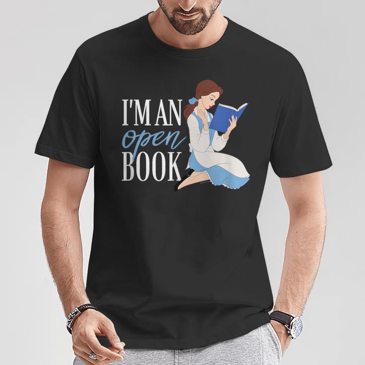 Disney Princess Belle I'm An Open Book T-Shirt Unique Gifts