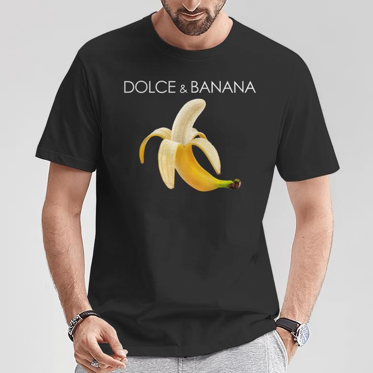 Dolce And BananaCute Graphic Banana Tシャツ 面白い贈り物