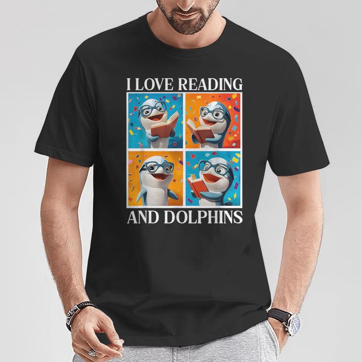 Dolphin Love Reading And Dolphins Child Book Lover T-Shirt Unique Gifts Dolphin Love Reading And Dolphins Child Book Lover T-Shirt Unique Gifts