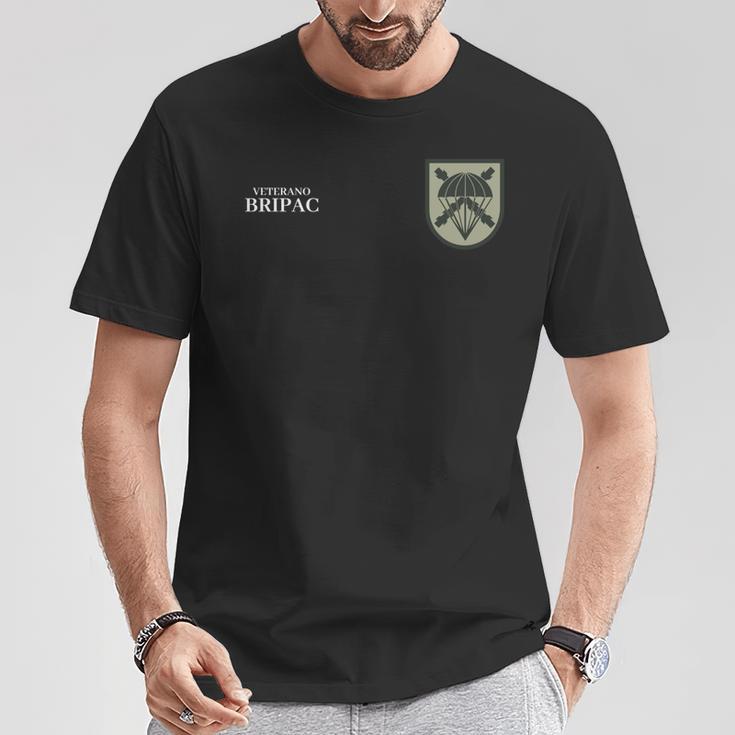 Emblema Bripaceterano Ejército Español Paracaidista Manga Larga Camiseta unisex Regalos divertidos