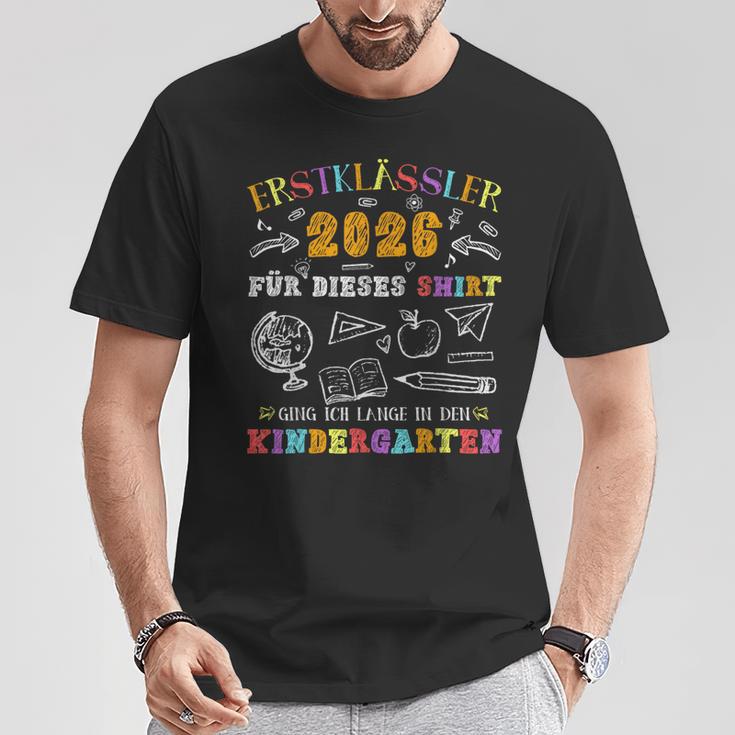 Erstklässler 2026Chule Einschulung Endlichchulkind T-Shirt Lustige Geschenke