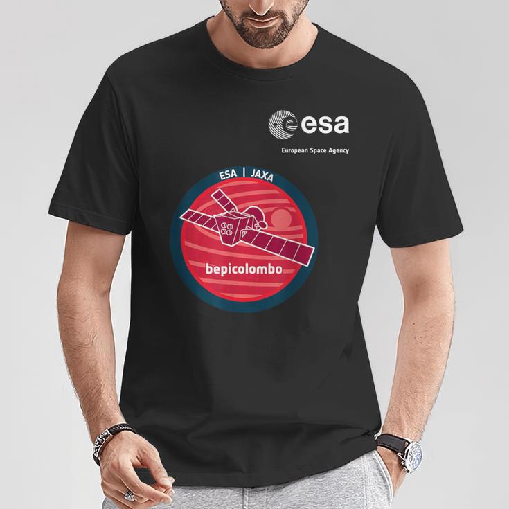 Esa欧州宇宙機関ミッションベピコロンボパッチ Tシャツ 面白い贈り物
