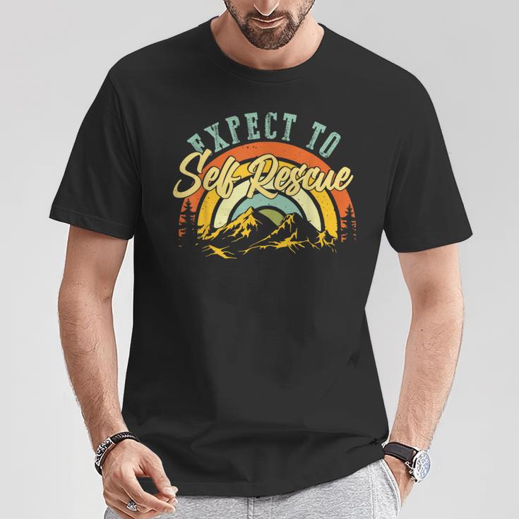 Expect Toelf Rescues レトロヴィンテージシャツギフト Tシャツ 面白い贈り物