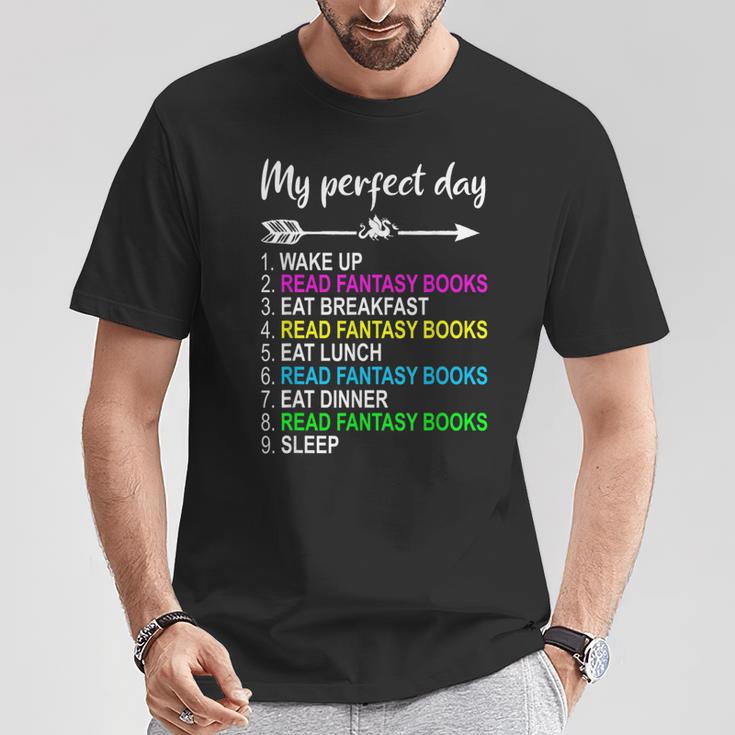 Fantasy Books Shirt Perfect Day Reading Fantasy Lover T-Shirt Unique Gifts Fantasy Books Shirt Perfect Day Reading Fantasy Lover T-Shirt Unique Gifts