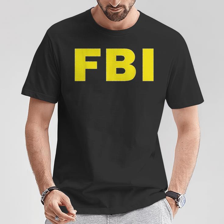 Fbi ハロウィン おもしろコスチューム Tシャツ 面白い贈り物