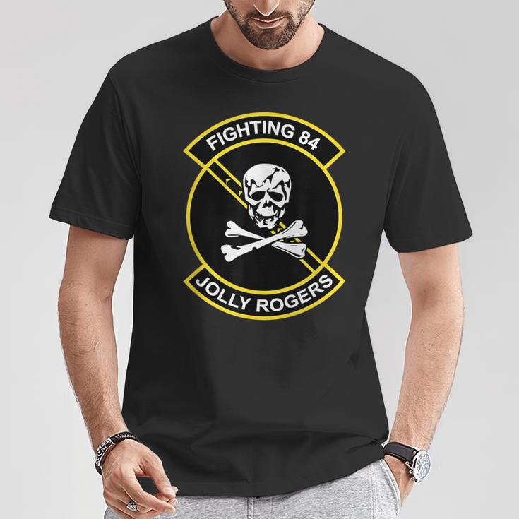 Fighting 84 ジョリー・ロジャース Tシャツ 面白い贈り物