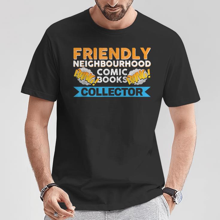 Friendly Neighbourhood Comic Books Collector T-Shirt Unique Gifts Friendly Neighbourhood Comic Books Collector T-Shirt Unique Gifts