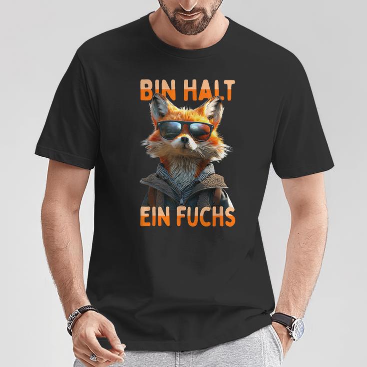 Fuchspruch Bin Halt Ein Fuchs Fuchsliebhaberchlau Füchse T-Shirt Lustige Geschenke
