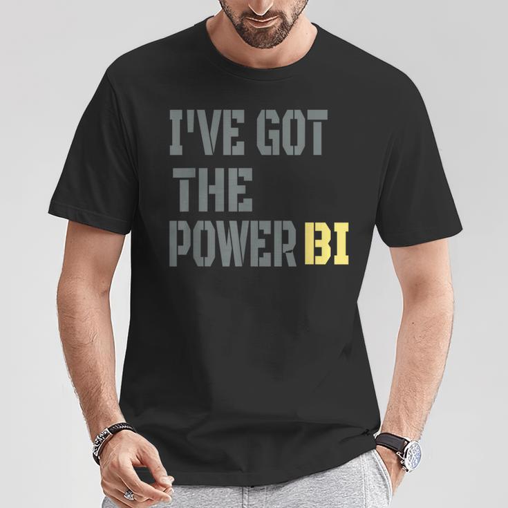I Have Got The Power Biギフトに最適 Tシャツ 面白い贈り物