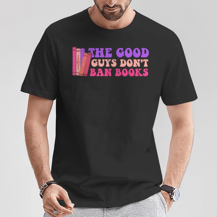 The Good Guys Don't Ban Books Reading T-Shirt Unique Gifts