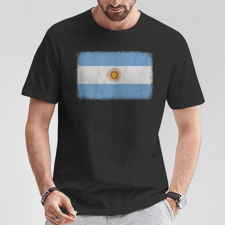 Gráfico De Bandera De Argentina Para Hombres Es Y Niños In Mangas Camiseta unisex Regalos divertidos