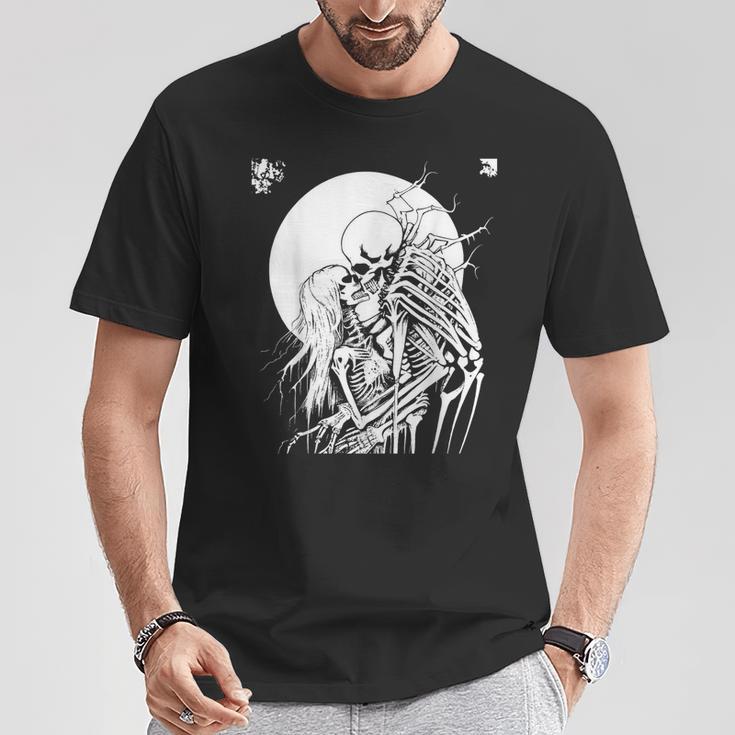 Grindcore オカルトホラースカルアート デスメタル スラッシュメタル Tシャツ 面白い贈り物