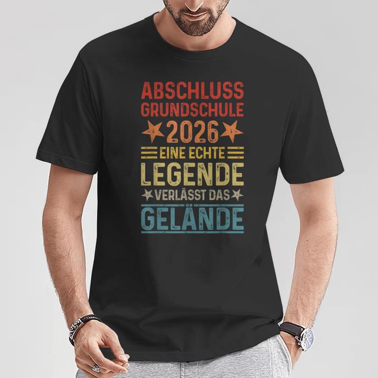 Grundschule Abschluss 2026 Eine Legendeerlässt Das Gelände T-Shirt Lustige Geschenke