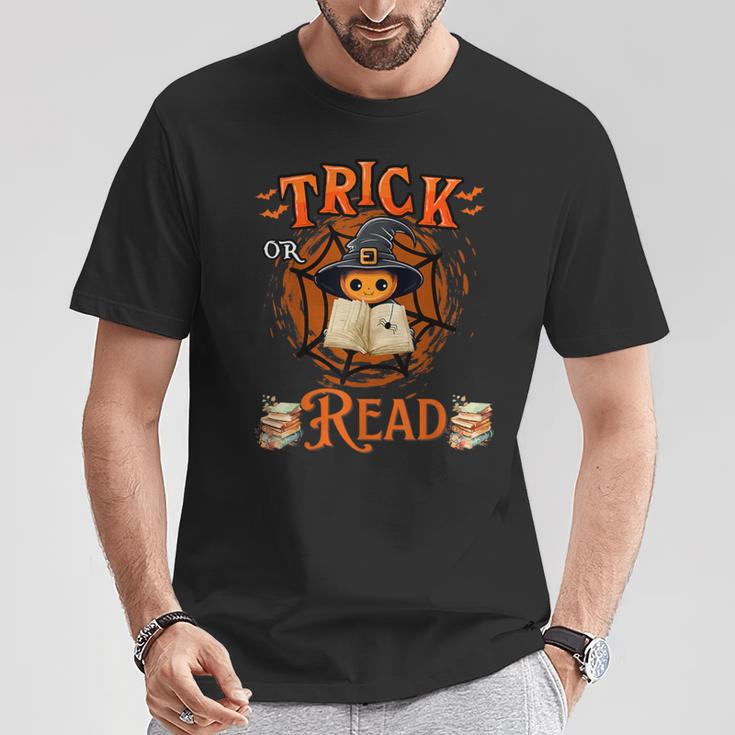 Halloween Book Lovers Librarian Teacher Library Kids Costume T-Shirt Unique Gifts