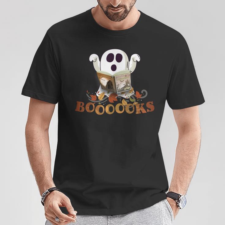 Halloween Books Cute Ghost Reading Library Boooooks Autumn T-Shirt Unique Gifts Halloween Books Cute Ghost Reading Library Boooooks Autumn T-Shirt Unique Gifts