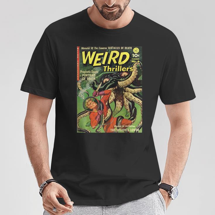 Halloween Horror Monster Vintage Comic Book Retro T-Shirt Unique Gifts Halloween Horror Monster Vintage Comic Book Retro T-Shirt Unique Gifts