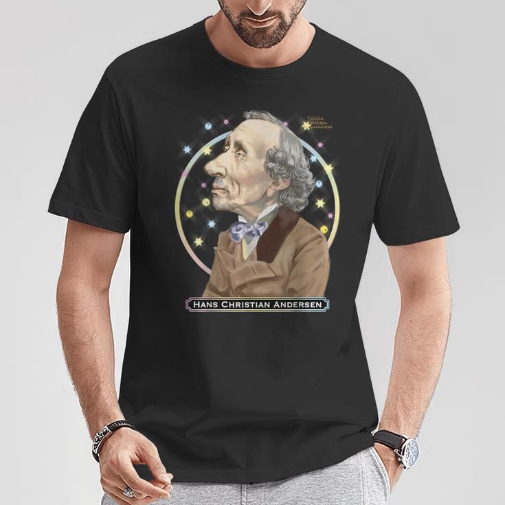 Hans Christian Andersen Querido Autor Danés De Cuentos De Hadas Camiseta unisex Regalos divertidos
