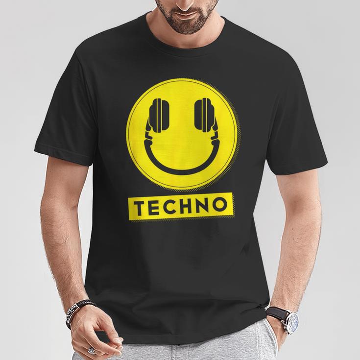 Hardcore Rave Music Raver 90S Edm Dj Rave House-Music Techno Tシャツ 面白い贈り物