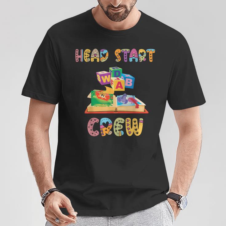 Head Start Crew Book ABC Block Headstart Teacher Arts Men Women T-Shirt Unique Gifts