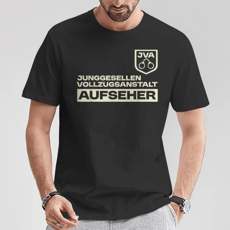 Herren Aufseher Jga Autorität Jva T-Shirt Lustige Geschenke