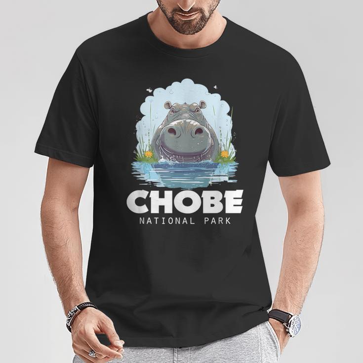 Hippo アフリカンサファリ チョベ国立公園 お土産 Tシャツ 面白い贈り物