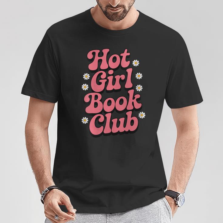 Hot Girl Book Club Retro Daisies T-Shirt Unique Gifts Hot Girl Book Club Retro Daisies T-Shirt Unique Gifts