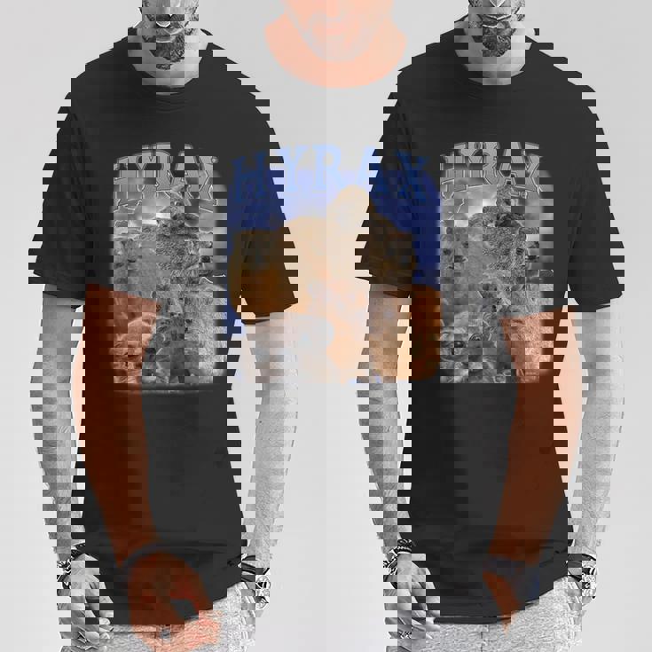 Hyrax Fire Meme Animal Lover ユーモア ロック ハイラックス Tシャツ 面白い贈り物