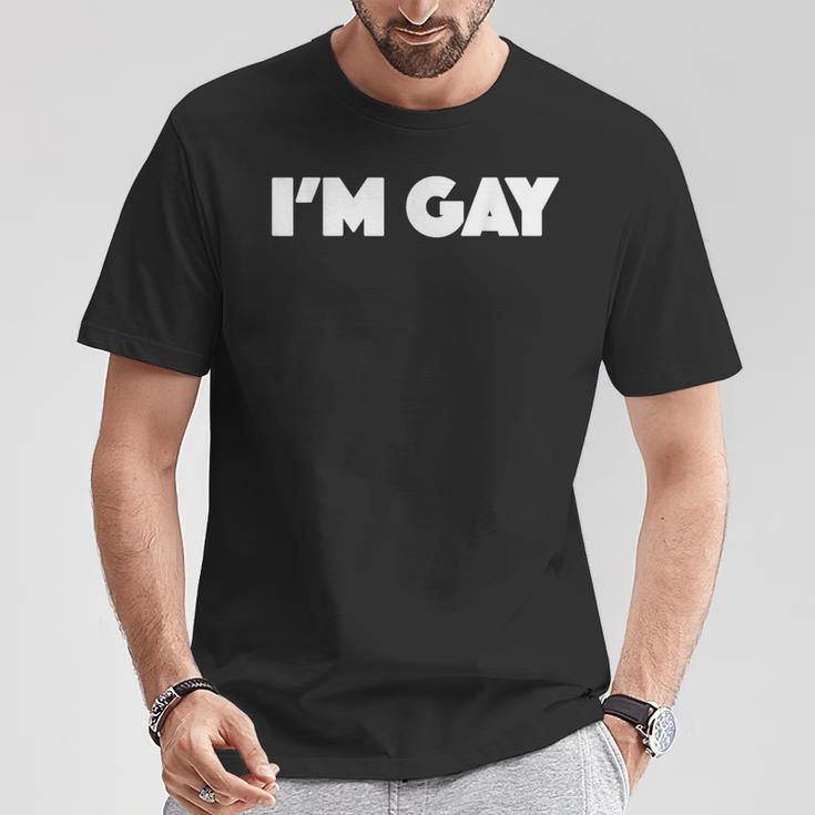 I'm Gay Tシャツ 面白い贈り物