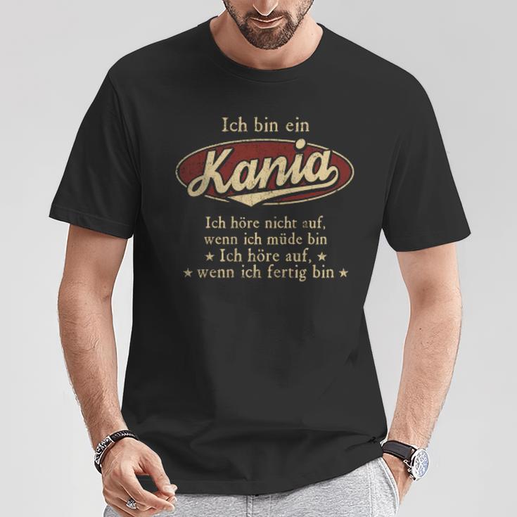 Ich Bin Ein Kaniaich Höre Nicht Auf Wenn Ich Müde Bin T-Shirt Lustige Geschenke
