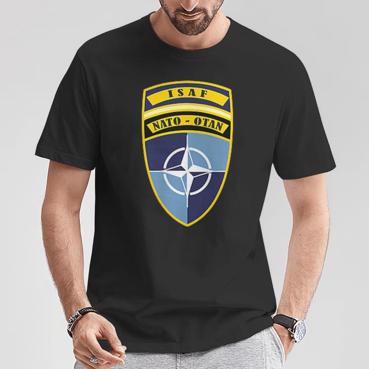 Isaf Natoパッチ Tシャツ 面白い贈り物
