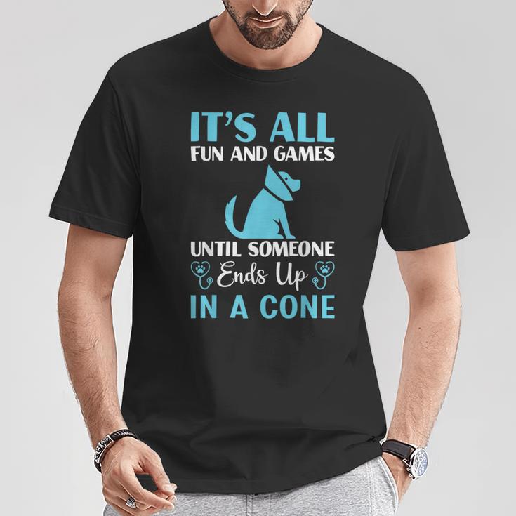 It's All Fun et Tech 獣医師 獣医 学生 Tシャツ 面白い贈り物