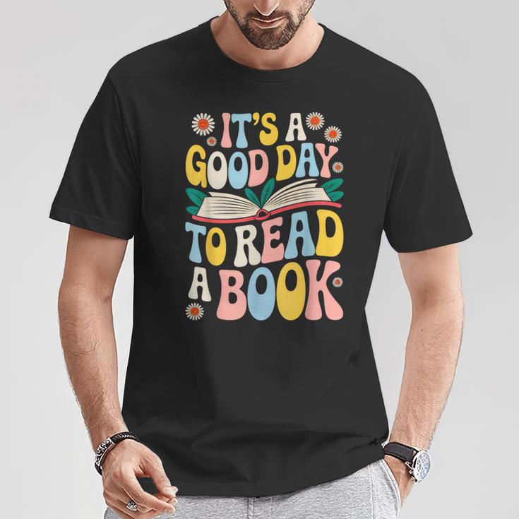 It’s a Good Day To Read a Book Floral Women Girls Book Day T-Shirt Unique Gifts