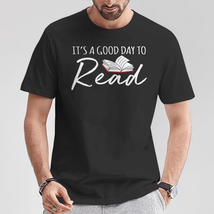 It's A Good Day To Read Book Reader Reading Graphic T-Shirt Unique Gifts