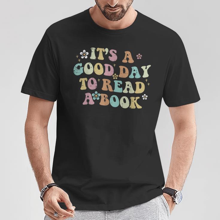 It's A Good Day To Read A Book Reading Librarian Teacher Kid T-Shirt Unique Gifts