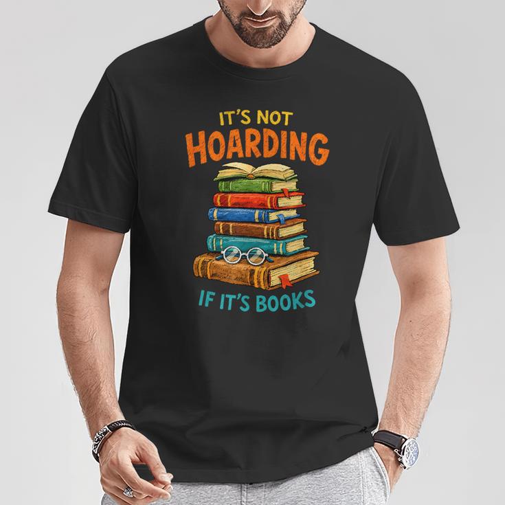 It’s Not Hoarding If It’s Books Classic Distressed Bookworm T-Shirt Unique Gifts It’s Not Hoarding If It’s Books Classic Distressed Bookworm T-Shirt Unique Gifts