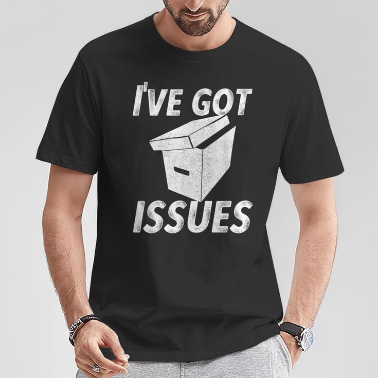 I'Ve Got IssuesShirt For Comic Book Collector T-Shirt Unique Gifts I'Ve Got IssuesShirt For Comic Book Collector T-Shirt Unique Gifts