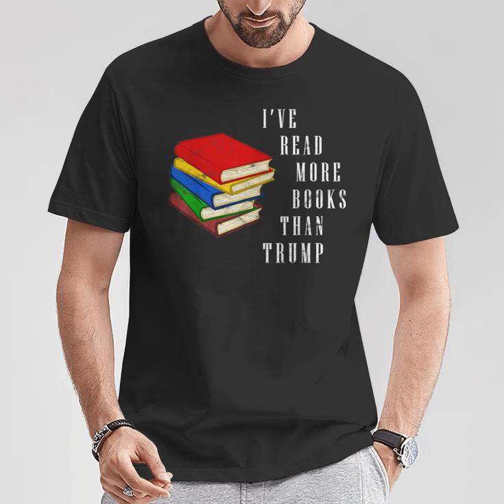 I'Ve Read More Books Than Trump Political Joke Gag T-Shirt Unique Gifts I'Ve Read More Books Than Trump Political Joke Gag T-Shirt Unique Gifts