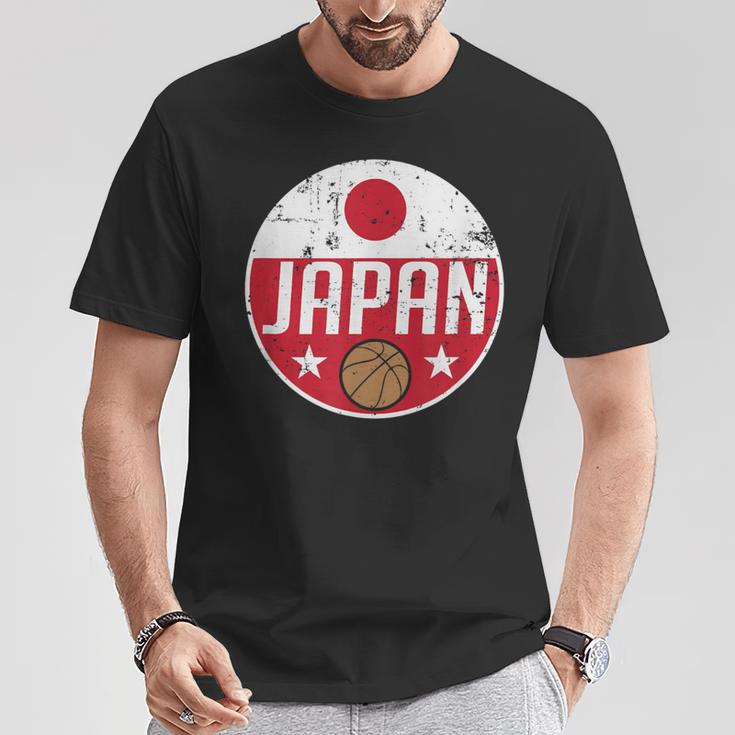 Japan Basketball Flag Jerseyupporter Nippon Fan Tシャツ 面白い贈り物