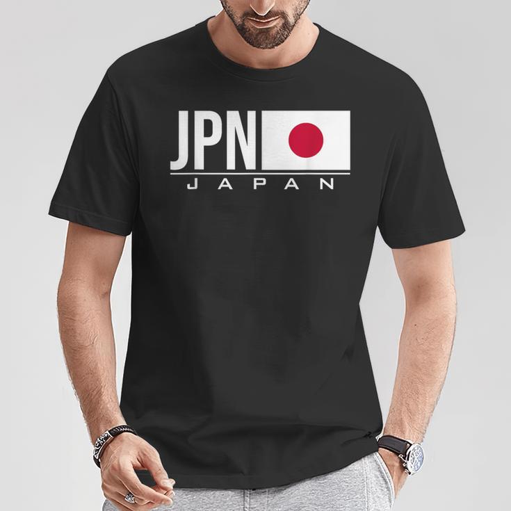 Japan Flag Japaneseports Games アスレチック ジャージスタイル Tシャツ 面白い贈り物
