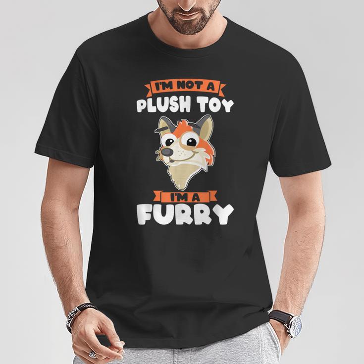 Je Neuis Pas Un Jouet En Peluche Jeuis Un Furry Furry T-Shirt Cadeaux drôles
