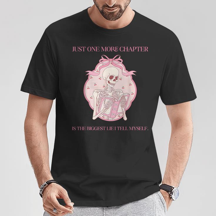 Just One More Chapter Is The Biggest Lie I Tell Myself Book T-Shirt Unique Gifts Just One More Chapter Is The Biggest Lie I Tell Myself Book T-Shirt Unique Gifts