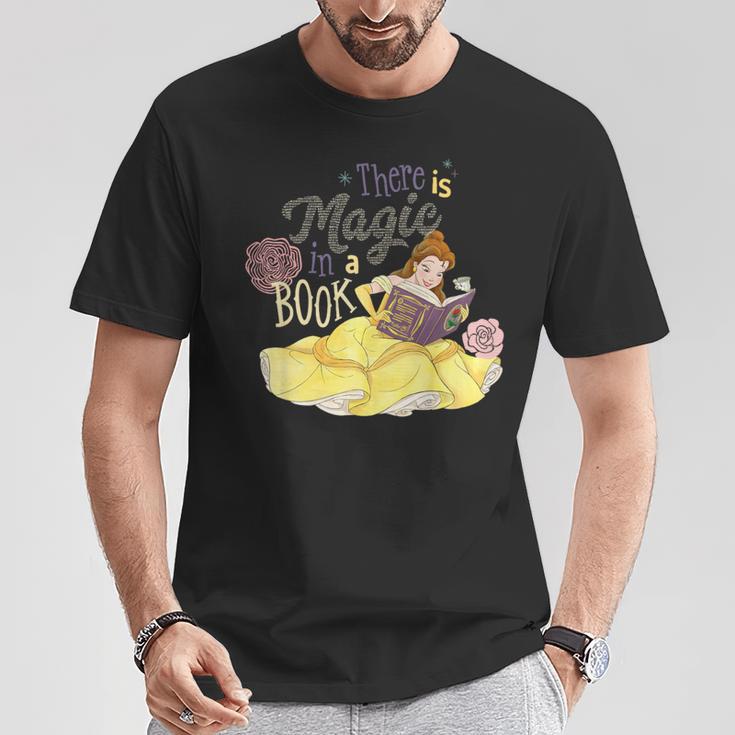 Kids Disney Beauty And The Beast Belle There Is Magic In A Book T-Shirt Unique Gifts