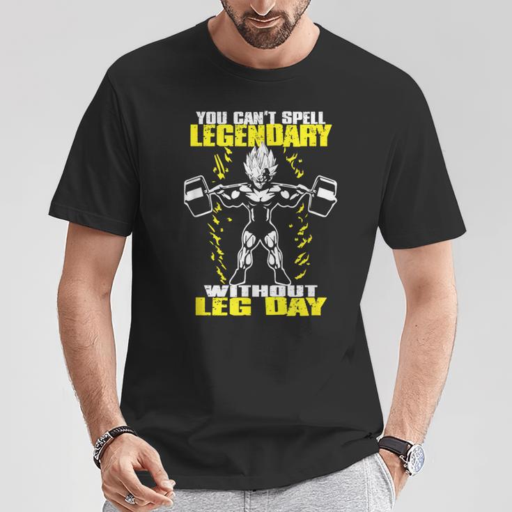 Leg Day ボディビルディング スクワット ジム モチベーションスクワット Tシャツ 面白い贈り物